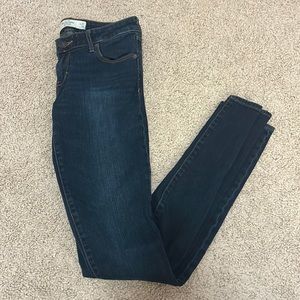 Abercrombie & Fitch - Super Skinny Dark Wash Jeans